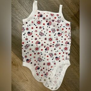 Garanimals Red and Blue Baby Onesie